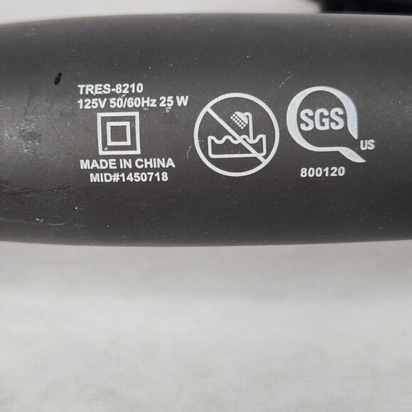 TRESemme Black 25 Watts 125 Volts 1.25” Curling Iron Model 1450718 Works - Picture 4 of 5
